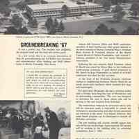          pg 4: article, Groundbreaking '67 (1967)
   