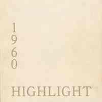 Yearbook: The Highlight [January] 1960. Yearbook of the Class of Janaury 1960, A.J. Demarest High School, Hoboken, 1960.