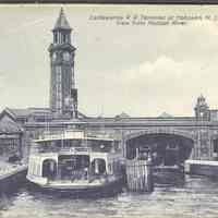 Postcard: Ferry, Hoboken, NJ