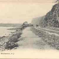 Postcard: Kings Bluff, Weehawken, NJ