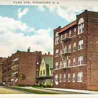Postcard: Park Avenue, Woodcliff, NJ