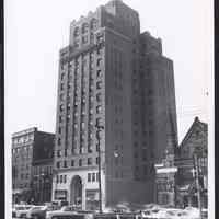 B&W photo of the Medical Tower Building at 31-33 Lincoln Park, Newark.