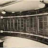 B+W photo of safety control board, Holland Vehicular Tunnel, [N.Y.], n.d., ca. late 1927 or early 1928.