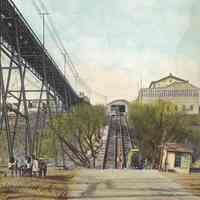 Postcard: Trolley, Hoboken, NJ