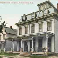 Postcard: North Hudson Hospital, Union Hill, NJ,
