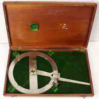          open case with protractor
   