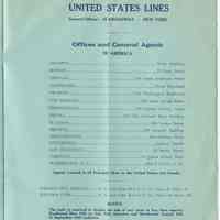          pg 11 U.S.L. Offices and General Agents in America
   