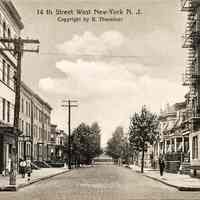          Postcard: 14th Street, West New York, NJ picture number 1
   