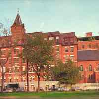 Postcard: St. Francis Hospital, Jersey City, NJ