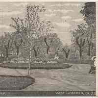 Postcard: Palisade Park, West Hoboken, N.J. 11. Postmarked April 20, 1906.