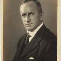 Sepia-tone photo of Clifford M. Holland, 1st Chief Engineer & namesake of Holland Tunnel. N.Y., n.d., ca. 1920-1921