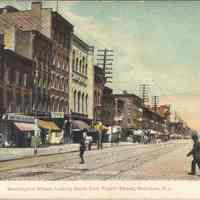 Postcard: Newark Street, Hoboken, NJ