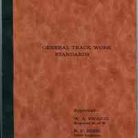 Manual: Erie Lackawanna Railway Co.. General Track Work Standards. March 1, 1966 [with revisions into 1972.]