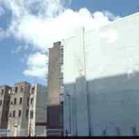 Color slide of building under renovation on or near Newark and Garden Sts., Hoboken, ca. 1984.