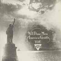 Postcard: Statue of Liberty, Jersey City, NJ