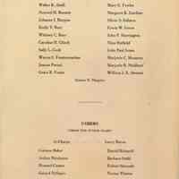          pg [4] faculty; ushers
   