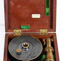          compass in box
   