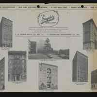 Advertising flier of property sales.