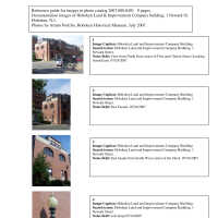          Documentation photos of the Hoboken Land & Improvement Company building, Newark St., Hoboken, July 2007. picture number 38
   