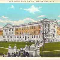 Postcard: Dickinson High School, Jersey City, NJ