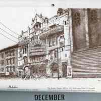          artwork for December: Hoboken, The Gayety Theatre. 1009-1003 Washington St.
   