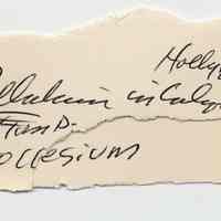 Tape Cassette, Frank Sinatra : Non commercial recording. Contents not known.