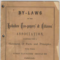          By-Laws of the Hoboken Tax-Payers' and Citizens' Association. 1873. picture number 16
   