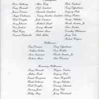          pg [4] Participants; Pallbearers; Honorary Pallbearers; Choirs
   