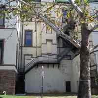         49: view of central part of west facade where jail has been removed
   