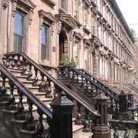 Digital image of west side of the 900 block of Hudson St., Hoboken, August 27, 2004.