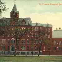 Postcard: St. Francis Hospital, Jersey City, NJ