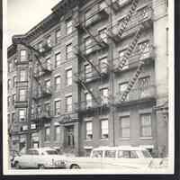 B+W Photo of 921 Clinton St., Hoboken, NJ. Not dated.