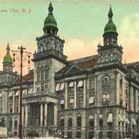 Postcard: City Hall, Jersey City, NJ