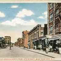 Postcard: Hudson Avenue, West New York, NJ