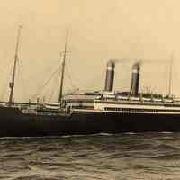 Image: S.S. America, United States Lines, no place, no date, ca. 1940-41.