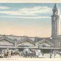 Postcard: Ferry, Hoboken, NJ