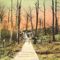 Postcard: Lovers Lane, Weehawken, NJ