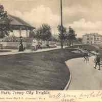 Postcard: River View Park, Jersey City, NJ