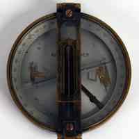          top view with sights closed
   