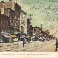 Postcard: Newark Street, Hoboken, NJ