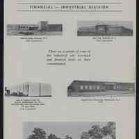 Advertising flier of industrial sale leaseback and financed deals.