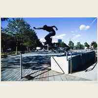 Color photo: "Skate Boarder" by John F. Conn. Hoboken, no date [2007].