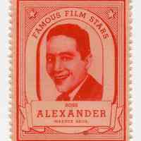          (Lipton Tea): Famous Film Stars; Ross Alexander; Warner Bros.
   