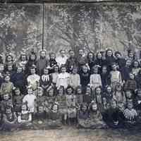          cropped to image, enhanced; Mabel Bolles, second row, 7th from left
   