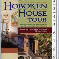 Program: Annual Hoboken House Tour, Sunday, Oct. 27, 2013.
