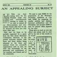 Hoboken Historical Museum Newsletter [First Series], Volume 2, No. 36, March, 1990