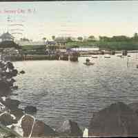 Postcard: New York Bay, Jersey City, NJ