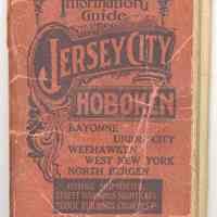 The "Red Book" Street Guide...Jersey City, Union City, Hoboken... 1934.