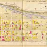 Plate 6 from Plat Book of Hudson County, Volume II. Philadelphia: G.M. Hopkins Co. (1909). Reference images.