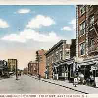 Postcard: Hudson Avenue, West New York, NJ